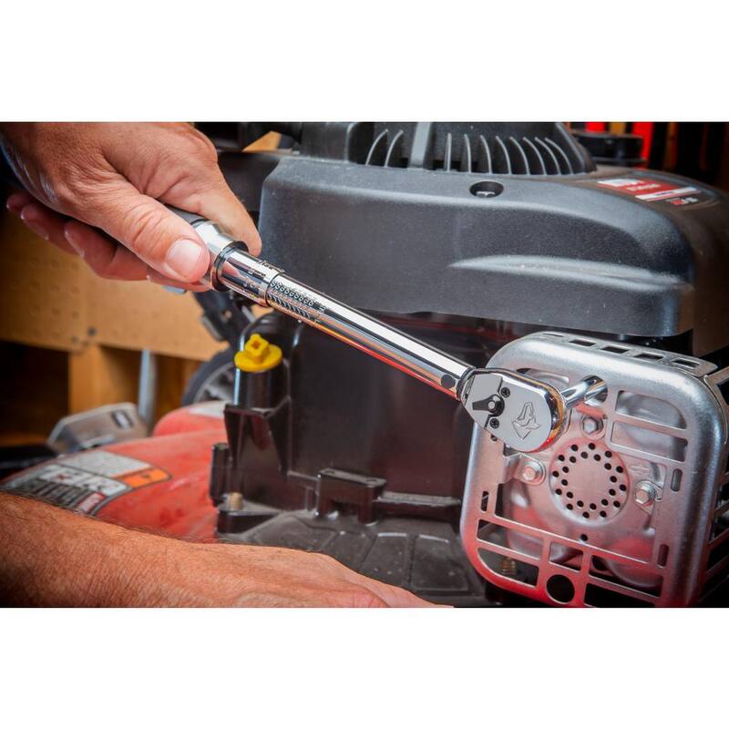 Husky 40 in./lbs. to 200 in./lbs. 1/4 in. Drive Torque Wrench - H4DTWA-03