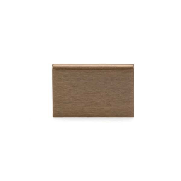Richelieu 2-inch (50 mm) Center to Center Champagne Bronze Contemporary Edge Pull - BP969650CHBRZ