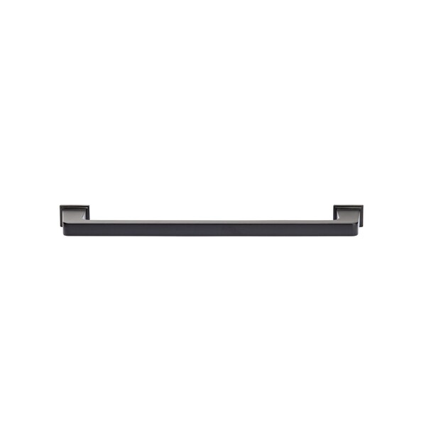 Richelieu 7 9/16-inch (192 mm) Center to Center Matte Black Traditional Cabinet Pull - BP8695192900