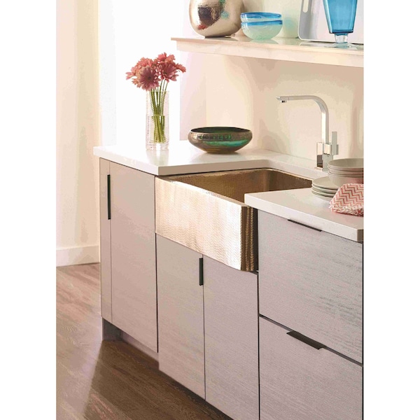 Amerock Edge Pull 5-1/16 in 128 mm Center-to-Center Flat Black Cabinet Pull - BP36575FB