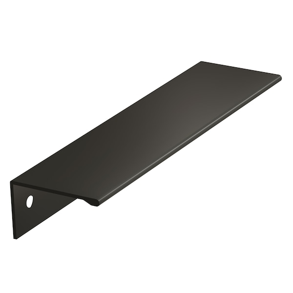 Amerock Edge Pull 5-1/16 in 128 mm Center-to-Center Flat Black Cabinet Pull - BP36575FB