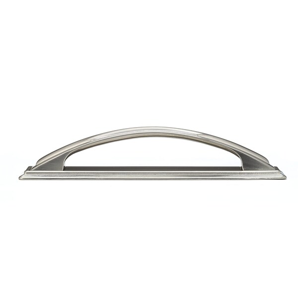 Richelieu 5-1/16 in. (128 mm) Center-to-Center Brushed Nickel Transitional Drawer Pull - BP26987195