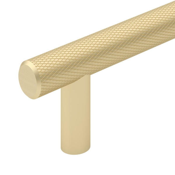 Richelieu 7 9/16-inch (192 mm) Center to Center Satin Brass Contemporary Cabinet Pull - BP3060192160