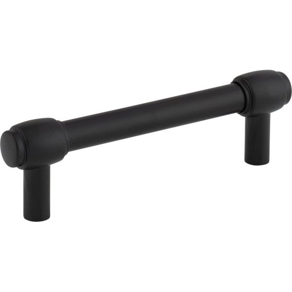 Jeffrey Alexander 96 mm Center-to-Center Matte Black Hayworth Cabinet Bar Pull - 885-96MB