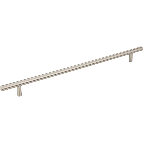 Elements By Hardware Resources 480 mm Center-to-Center Satin Nickel Naples Cabinet Bar Pull - 560SN