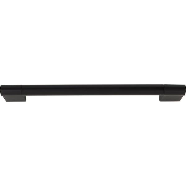 Elements By Hardware Resources 192 mm Center-to-Center Matte Black Knox Cabinet Bar Pull - 645-192MB
