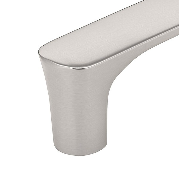 Richelieu 5 1/16-inch (128 mm) Center to Center Brushed Nickel Contemporary Cabinet Pull - BP7345128195