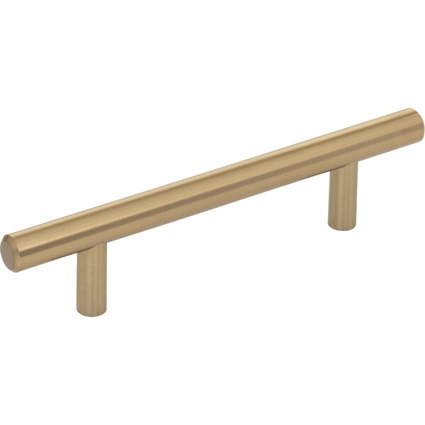 Elements By Hardware Resources 96 mm Center-to-Center Satin Bronze Naples Cabinet Bar Pull - 156SBZ