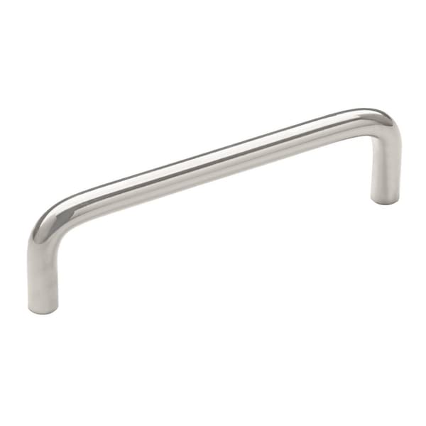 Amerock Wire Pulls 4 inch 102mm Center-to-Center Polished Chrome Cabinet Pull - BP76312CS26