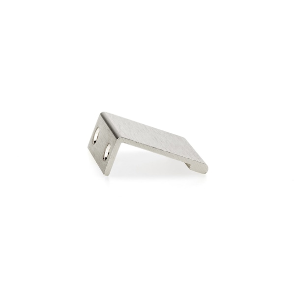 Richelieu 1 in (25 mm) Center-to-Center Stainless Steel Contemporary Drawer Edge Pull - BP989825170