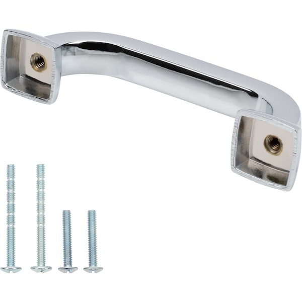 Designperfect 3'' Center-to-Center Handle Pull, Polished Chrome, 25PK - DPA25S32PC