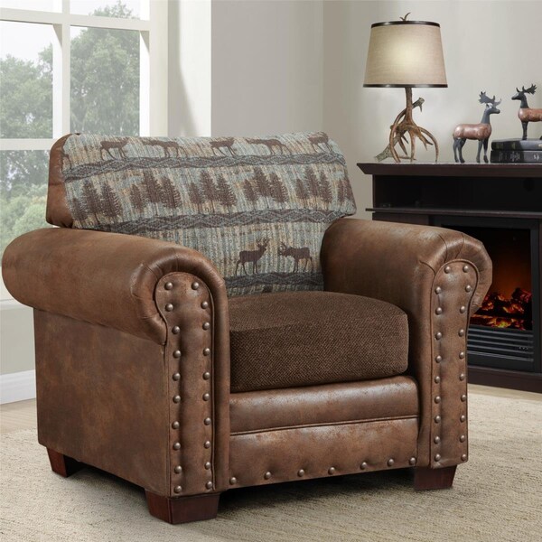 Latestluxury 36 x 44 x 37 in. Angler Cove Loveseat - LA2750974