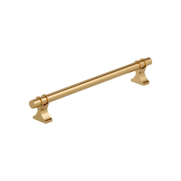 Amerock Davenport 7-9/16 inch 192mm Center-to-Center Champagne Bronze Cabinet Pull - BP36618CZ