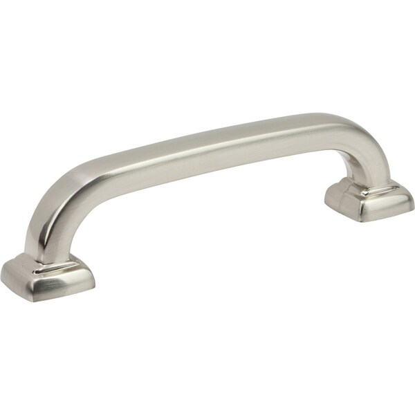 Designperfect 3-3/4'' Center-to-Center Handle Pull, Brushed Satin Nickel - DPA-S33SNB