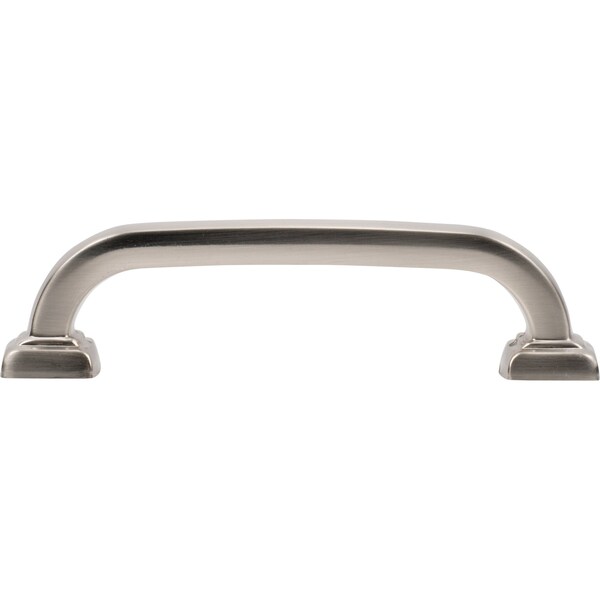 Designperfect 3-3/4'' Center-to-Center Handle Pull, Brushed Satin Nickel - DPA-S33SNB
