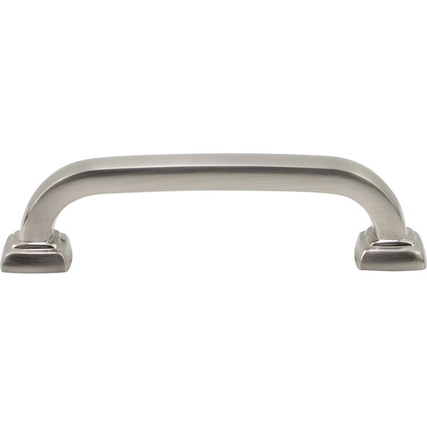 Designperfect 3-3/4'' Center-to-Center Handle Pull, Brushed Satin Nickel - DPA-S33SNB
