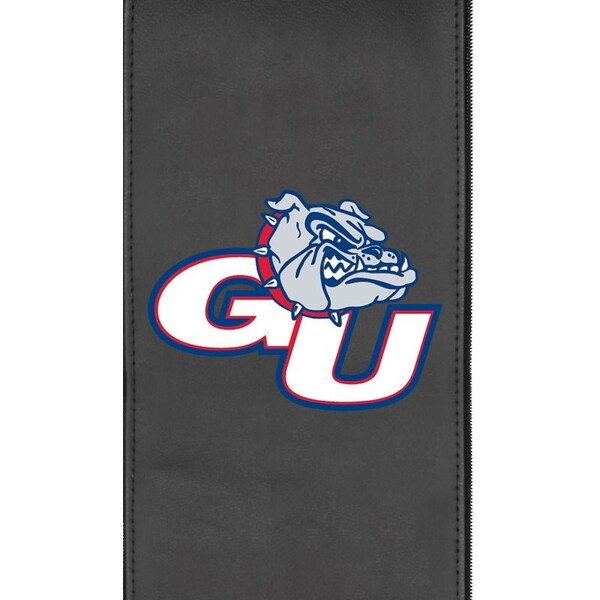 Dreamseat Silver Sofa with Gonzaga Bulldogs Logo - XZ7759001SOCDBK-PSCOL13330