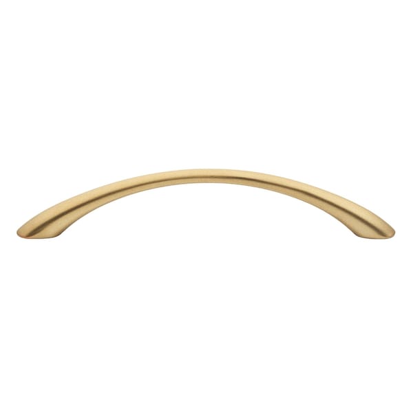 Gliderite Hardware 5 in. Center to Center Satin Gold Arched Cabinet Pull - 2022-SG, 10PK - 2022-SG-10