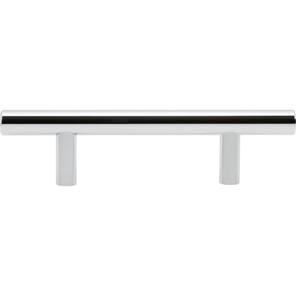 Designperfect 3'' Center-to-Center Bar Pull, Polished Chrome - DPA-T202PC