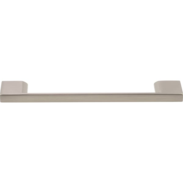 Designperfect 5-1/16'' Center-to-Center Square Cabinet Pull, Brushed Satin Nickel, 10PK - DPA10S794SNB