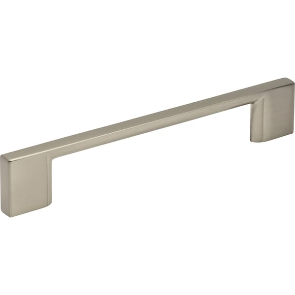 Designperfect 5-1/16'' Center-to-Center Square Cabinet Pull, Brushed Satin Nickel, 10PK - DPA10S794SNB