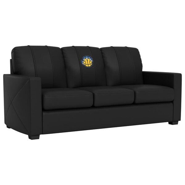 Dreamseat Silver Sofa with Memphis Grizzlies Secondary Logo - XZ7759001SOCDBK-PSNBA31034