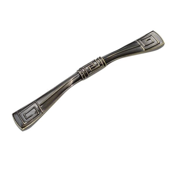 Utopia Alley Trieste Cabinet Pull Antique Brass 3 3/4 inch Center To Center - HW259PLAB021
