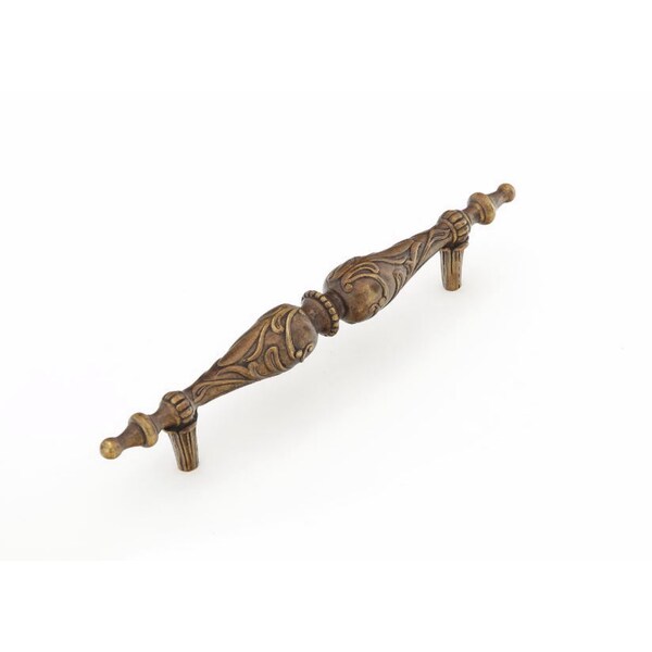 Schaub 5in Center to Center Symphony Cantata Cabinet Pull Dark Italian Antique Finish - 995-DIA