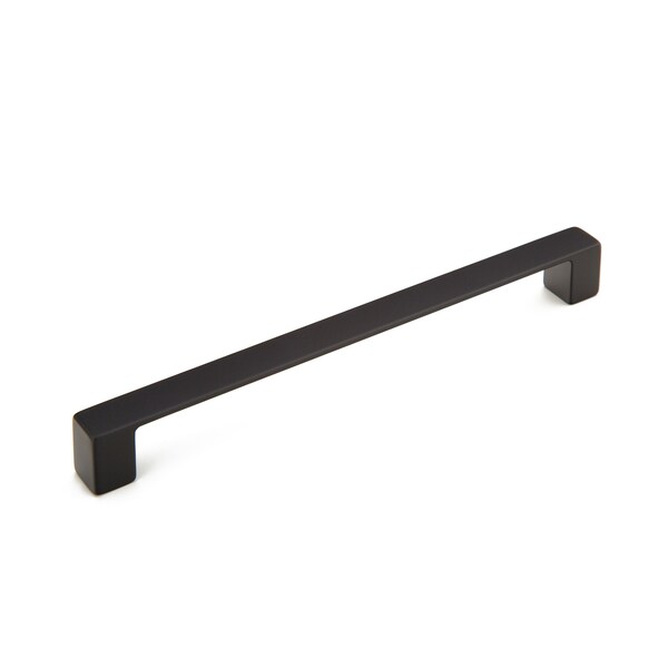 Schaub 192mm Center to Center Classico Cabinet Pull Matte Black Finish - 223-MB
