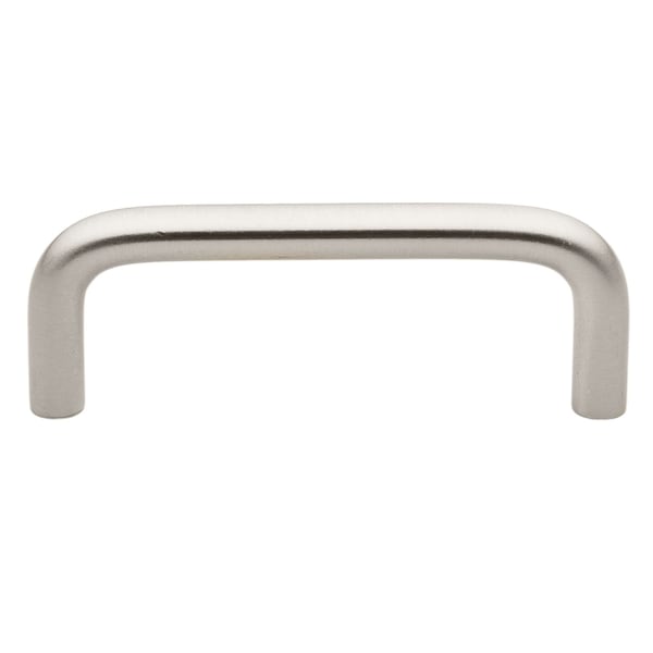 Gliderite Hardware 3 in. Center to Center Solid Steel Wire Pull - 5101-SS, 5PK - 5101-SS-5