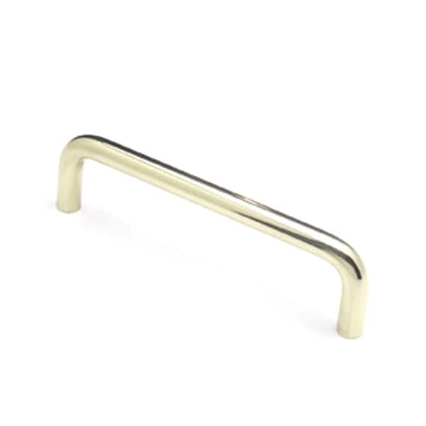 Berenson 96 mm Zurich Wire Pull - Polished Brass - BE6151 203