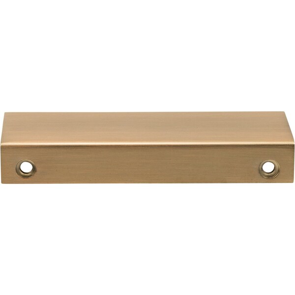 Designperfect 3-3/4'' Center-to-Center Tab Pull, Champagne Bronze/Gold - DPA-F423CBZ