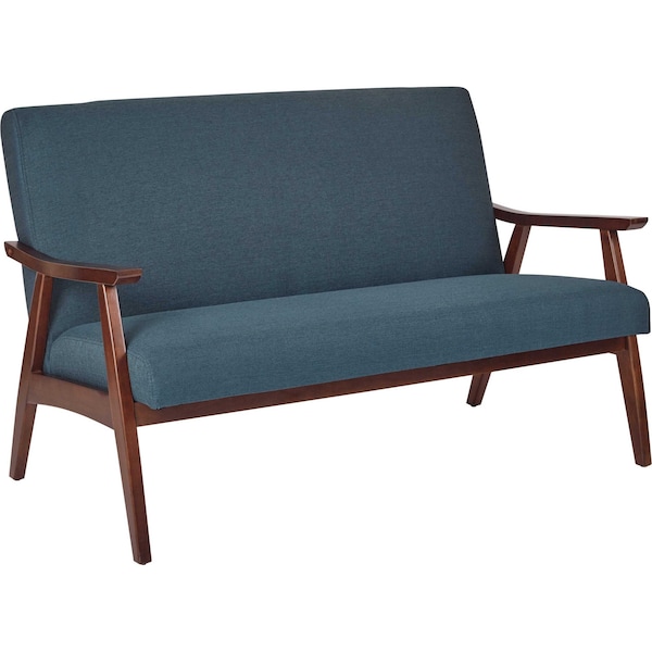 Ave 6 Davis Loveseat, Klein, Azure Fabric, 29" x 32" - DVS52-K14