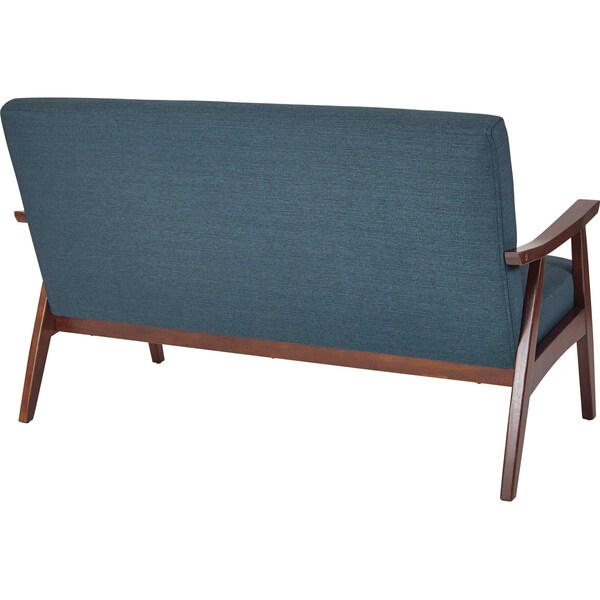 Ave 6 Davis Loveseat, Klein, Azure Fabric, 29" x 32" - DVS52-K14
