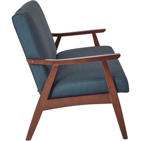 Ave 6 Davis Loveseat, Klein, Azure Fabric, 29" x 32" - DVS52-K14