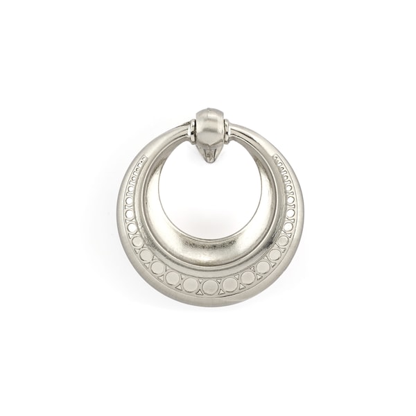 Richelieu Chambly 1 7/8 in (48 mm) Diameter Brushed Nickel Traditional Cabinet Pull - BP80976195