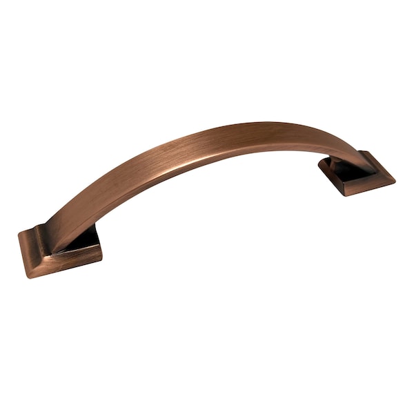 Amerock Candler Kitchen Cabinet Drawer Pull 3 in. Center to Center Brushed Copper - BP29349BC