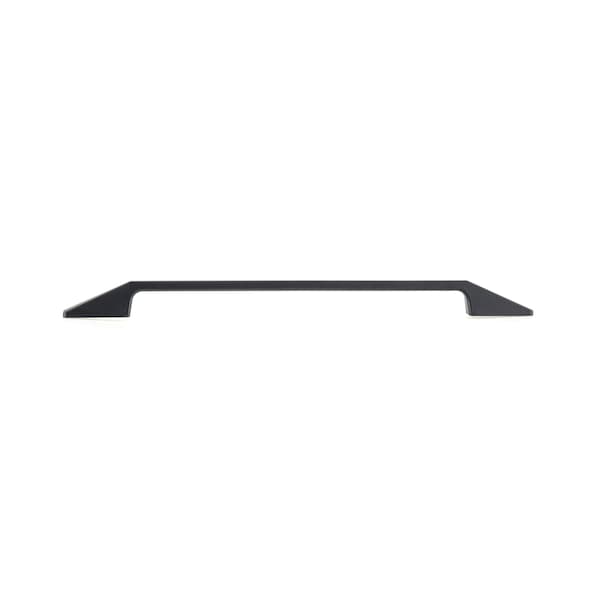 Richelieu 12 5/8 in (320 mm) Center-to-Center Matte Black Contemporary Cabinet Pull - BP7238320900