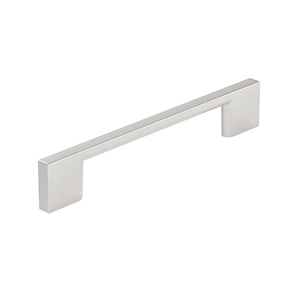 Richelieu 5 1/16 in (128 mm) Center-to-Center Brushed Nickel Contemporary Cabinet Pull - BP8160128195