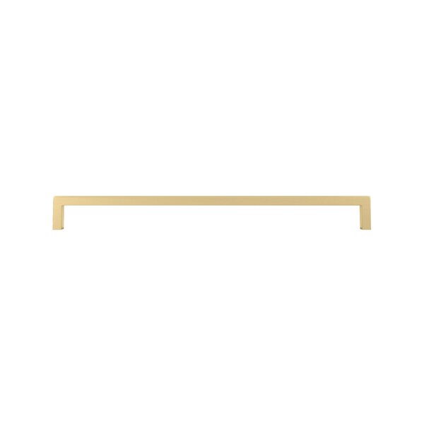Richelieu Lambton Collection 12 5/8-inch (320 mm) Satin Brass Modern Rectangular Cabinet Pull - BP873320160