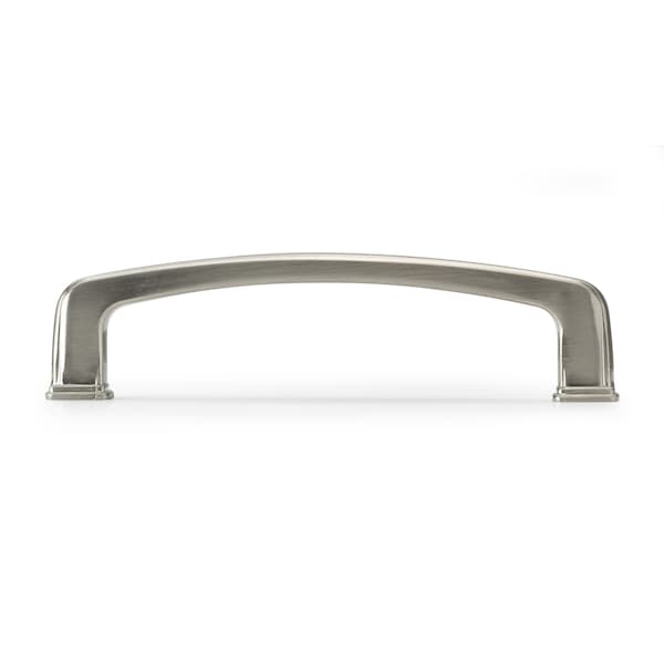 Richelieu Charlemagne Collection 3 3/4 in (96 mm) Center-to-Center Brushed Nickel Transitional Cabinet Pull - BP81092195