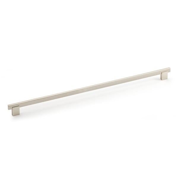 Richelieu 18-7/8 in. (480 mm) Center-to-Center Brushed Nickel Contemporary Drawer Pull - BP905480195