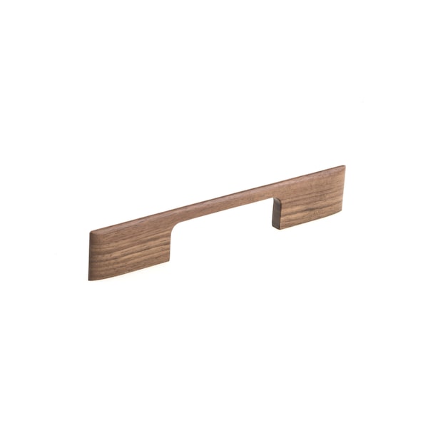 Richelieu 6 5/16 in (160 mm) Center-to-Center Euro Walnut Contemporary Cabinet Pull - 6366160322