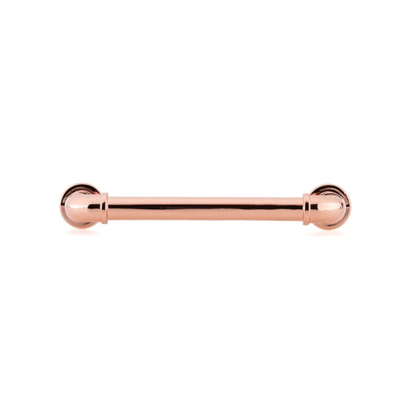 Richelieu 5 1/16 in (128 mm) Center-to-Center Polished Copper Eclectic Drawer Pull - BP2209128191