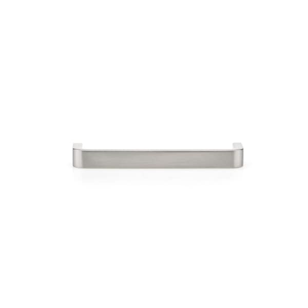 Richelieu 4 in (102 mm) Center-to-Center Brushed Nickel Contemporary Drawer Pull - BP240195