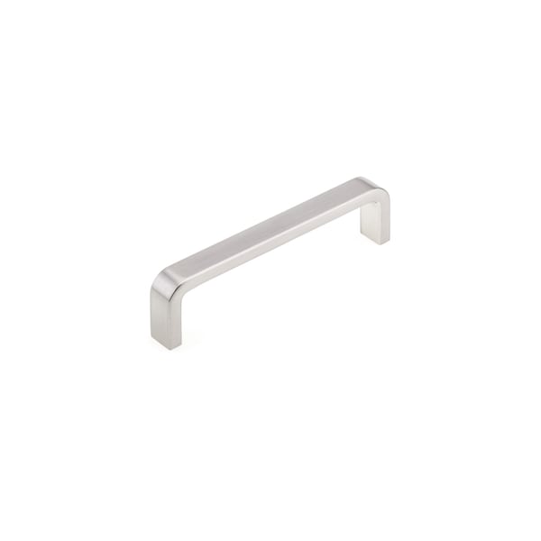 Richelieu 4 in (102 mm) Center-to-Center Brushed Nickel Contemporary Drawer Pull - BP240195