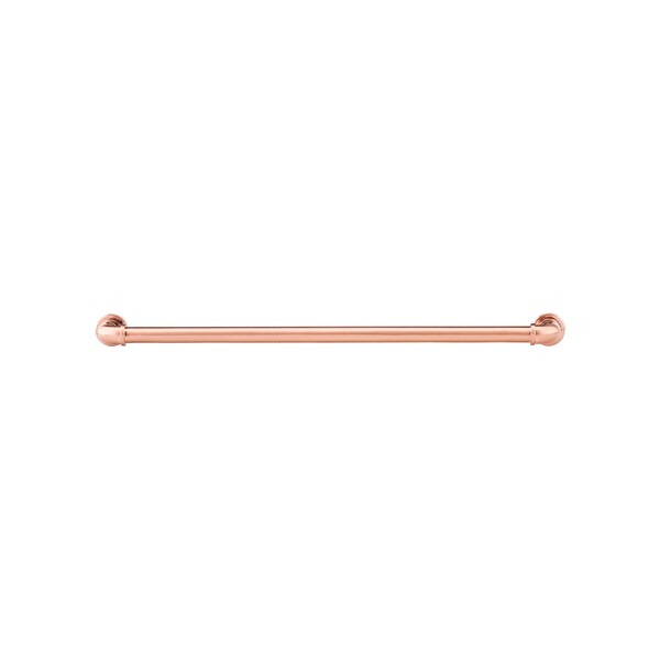 Richelieu 12 5/8 in (320 mm) Center-to-Center Rose Gold Eclectic Drawer Pull - BP2209320192