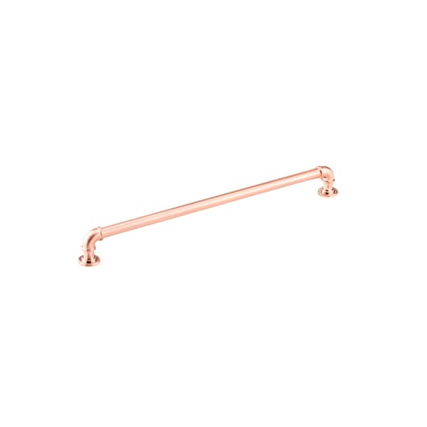 Richelieu 12 5/8 in (320 mm) Center-to-Center Rose Gold Eclectic Drawer Pull - BP2209320192