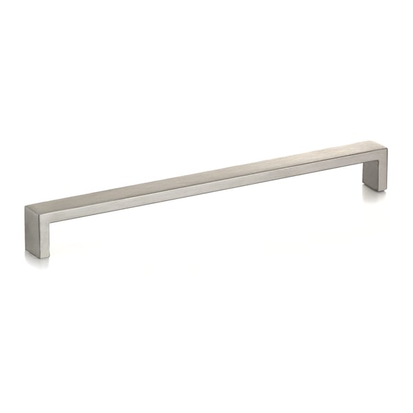 Richelieu 10-1/8 in. (257 mm) Center-to-Center Stainless Steel Contemporary Drawer Pull - BP7544257170