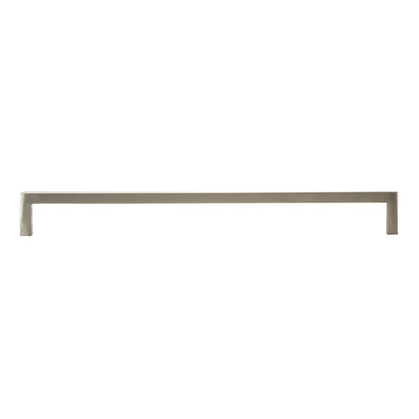 Richelieu 10-1/8 in. (257 mm) Center-to-Center Stainless Steel Contemporary Drawer Pull - BP7544257170